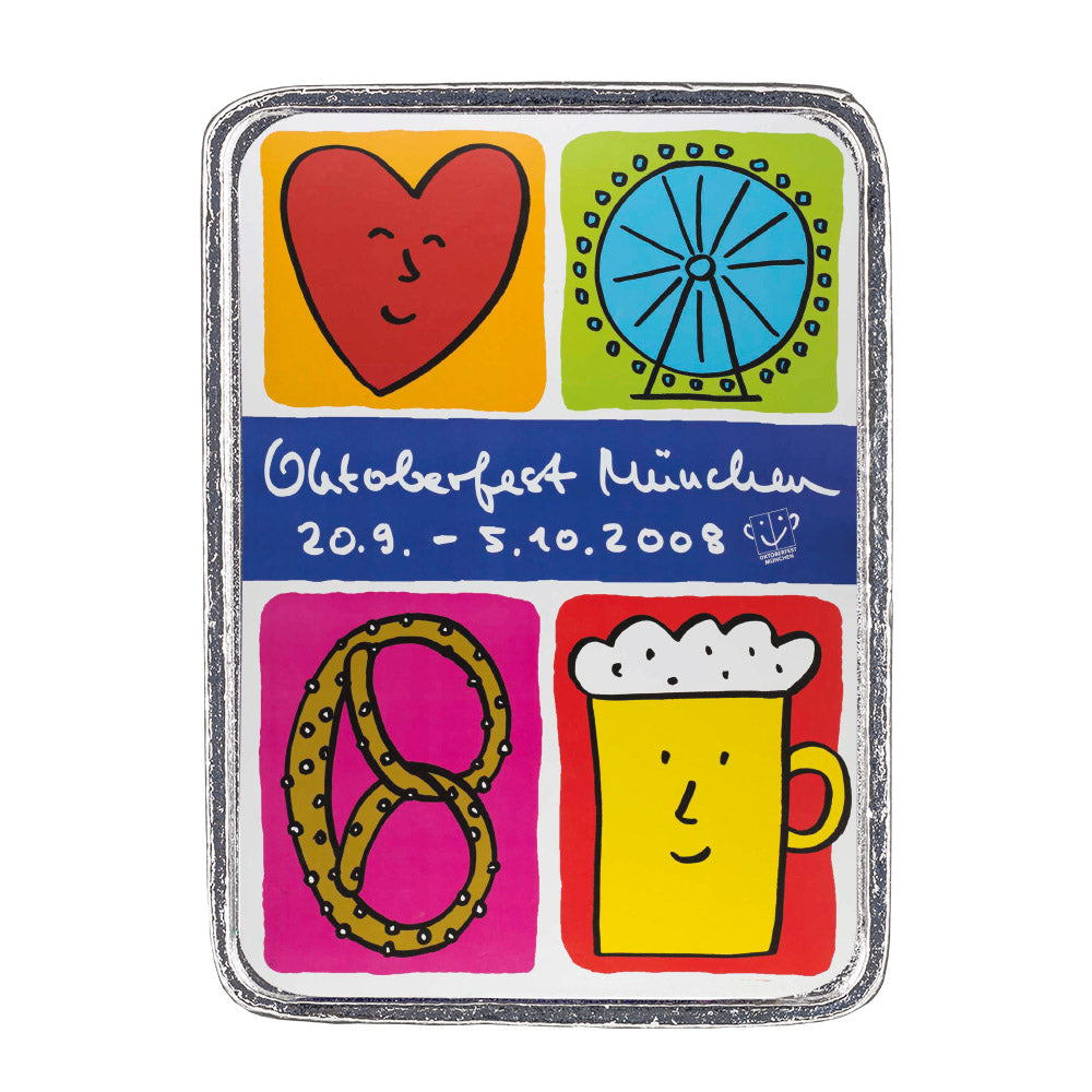 Oktoberfest-Anstecker 2008