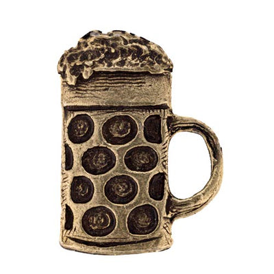 Bierkrug Pin | altmessing