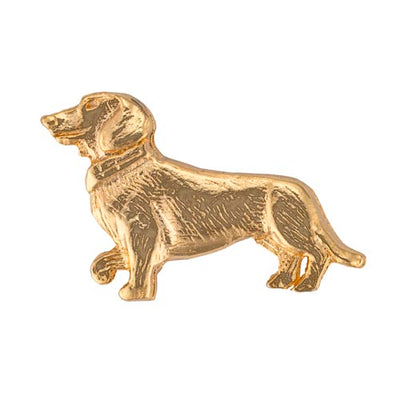 Dackel Pin | gold