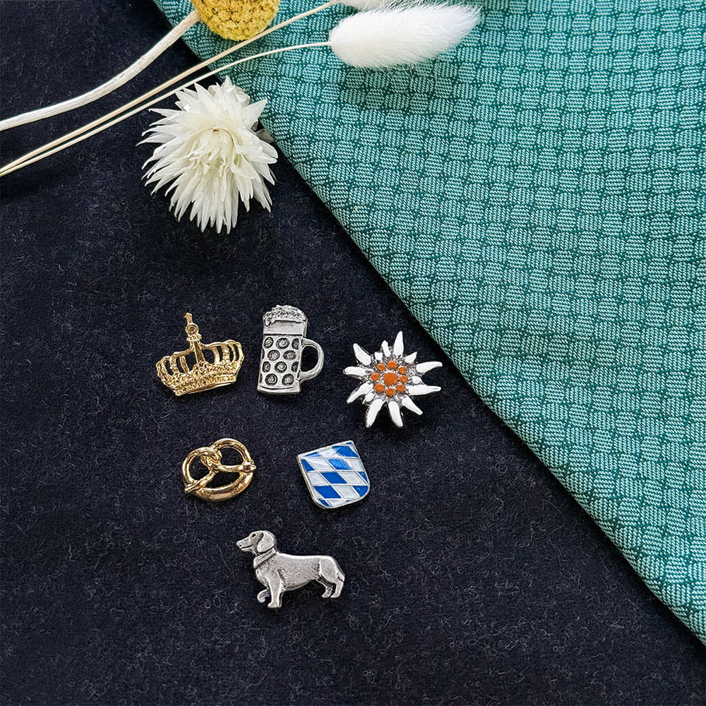 Button mit Motiv