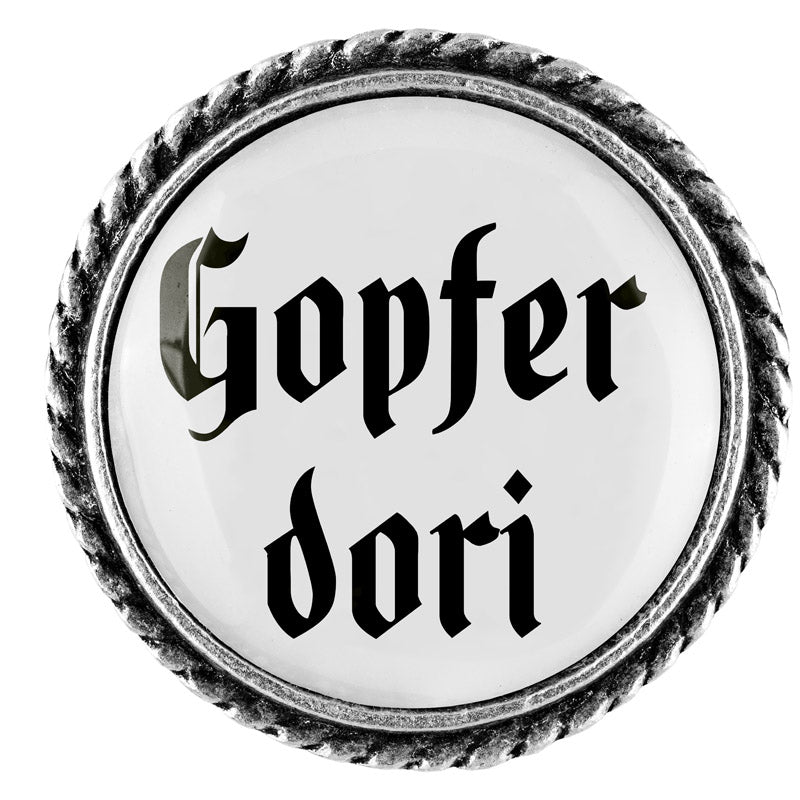Gopfer dori <br> 25mm // schlicht