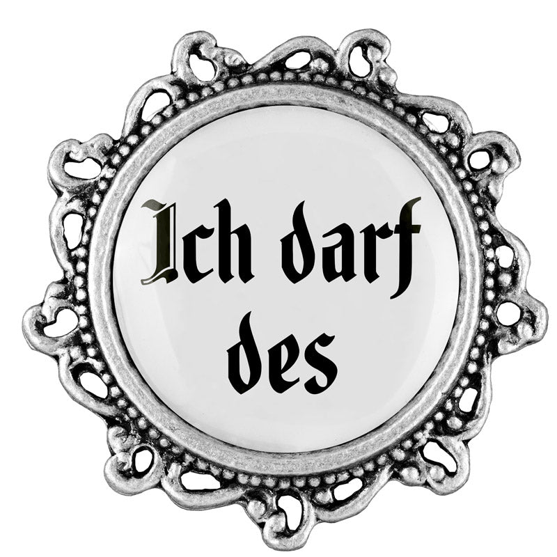 Ich darf des <br> 20mm // verziert