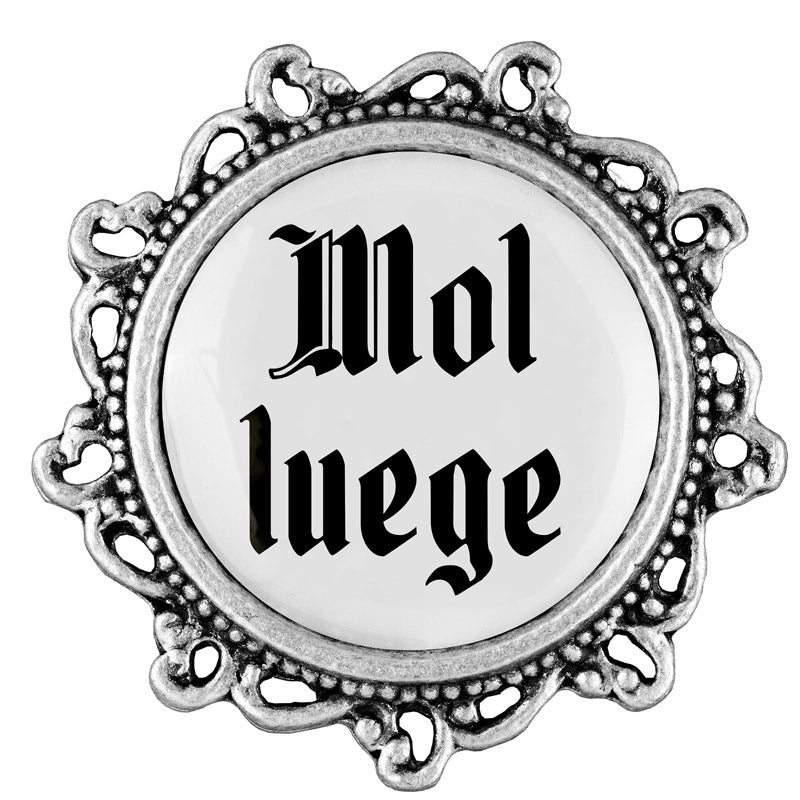Mol luege <br> 20mm // verziert