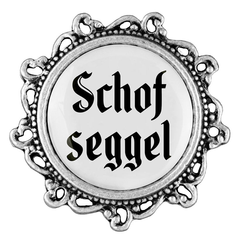Schof seggel <br> 20mm // verziert