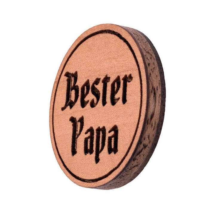 Bester Papa Pin | Holz