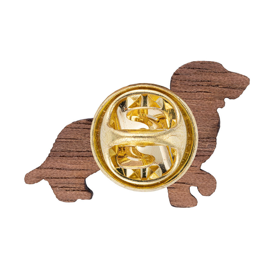 Dackel Pin | Holz