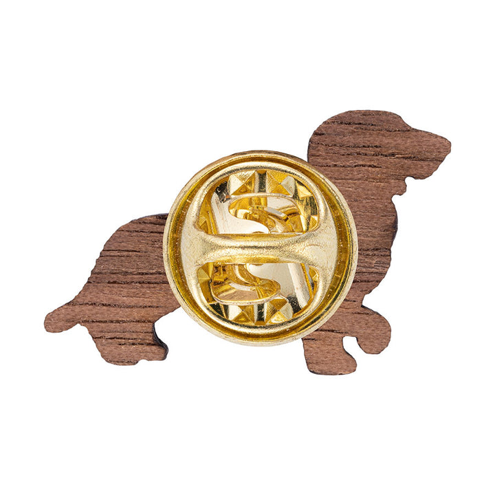 Dackel Pin | Holz