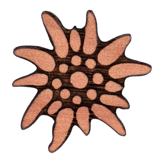 Edelweiß Pin | Holz