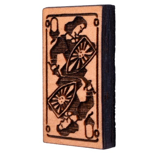 Eichelober Pin | Holz