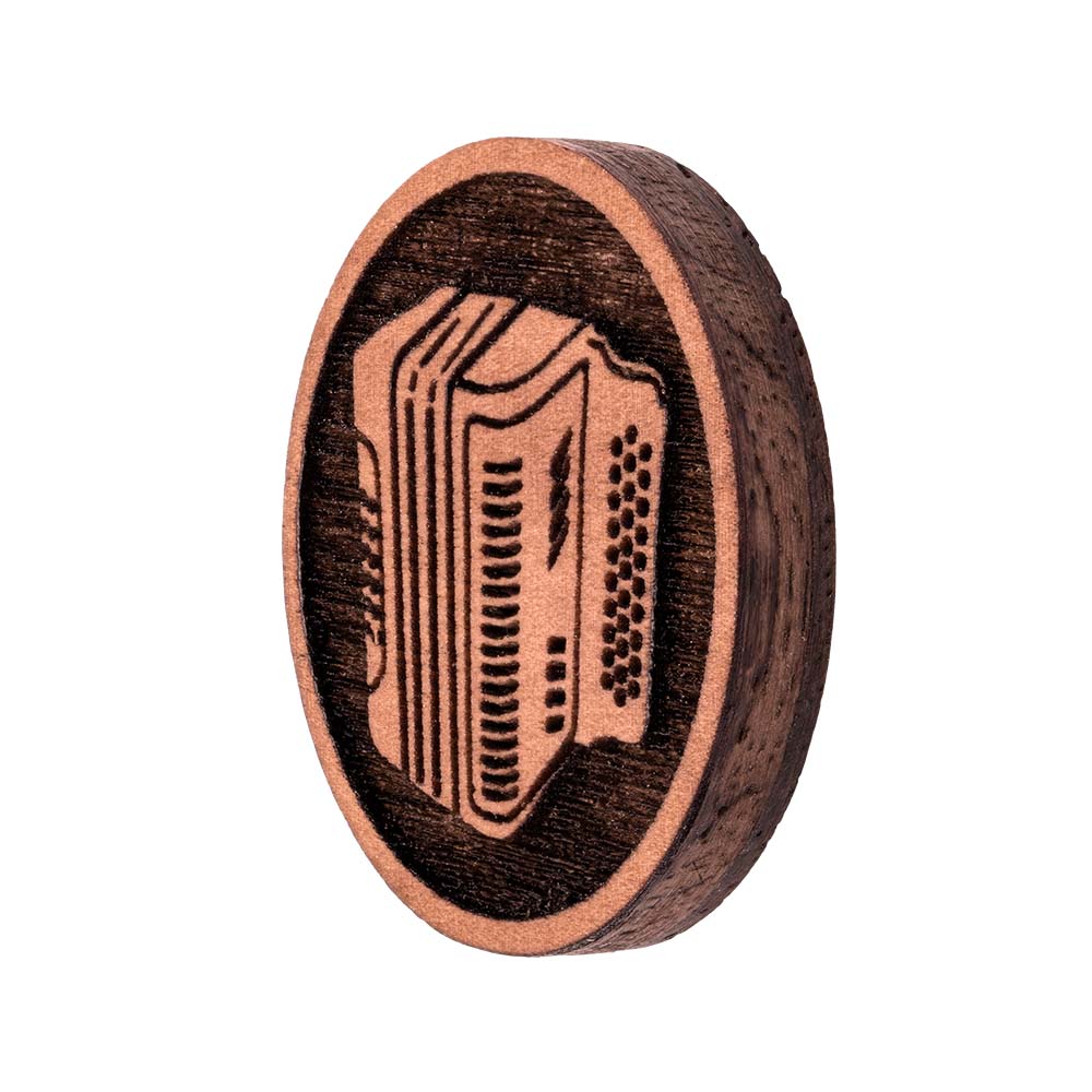 Harmonika Pin | Holz