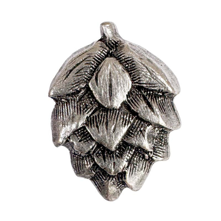 Hopfen Pin | altsilber