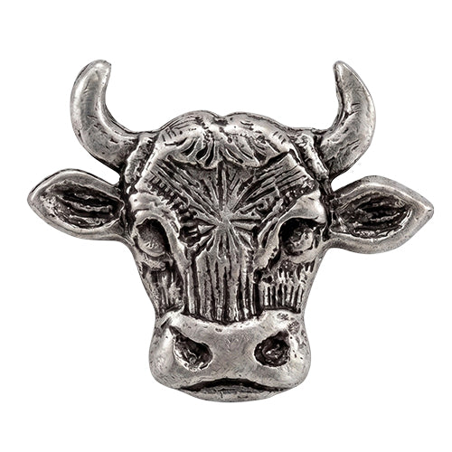 Kuh Pin | altsilber