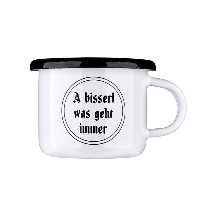 A bisserl was geht immer <br> Mini-Haferl (50 mL)