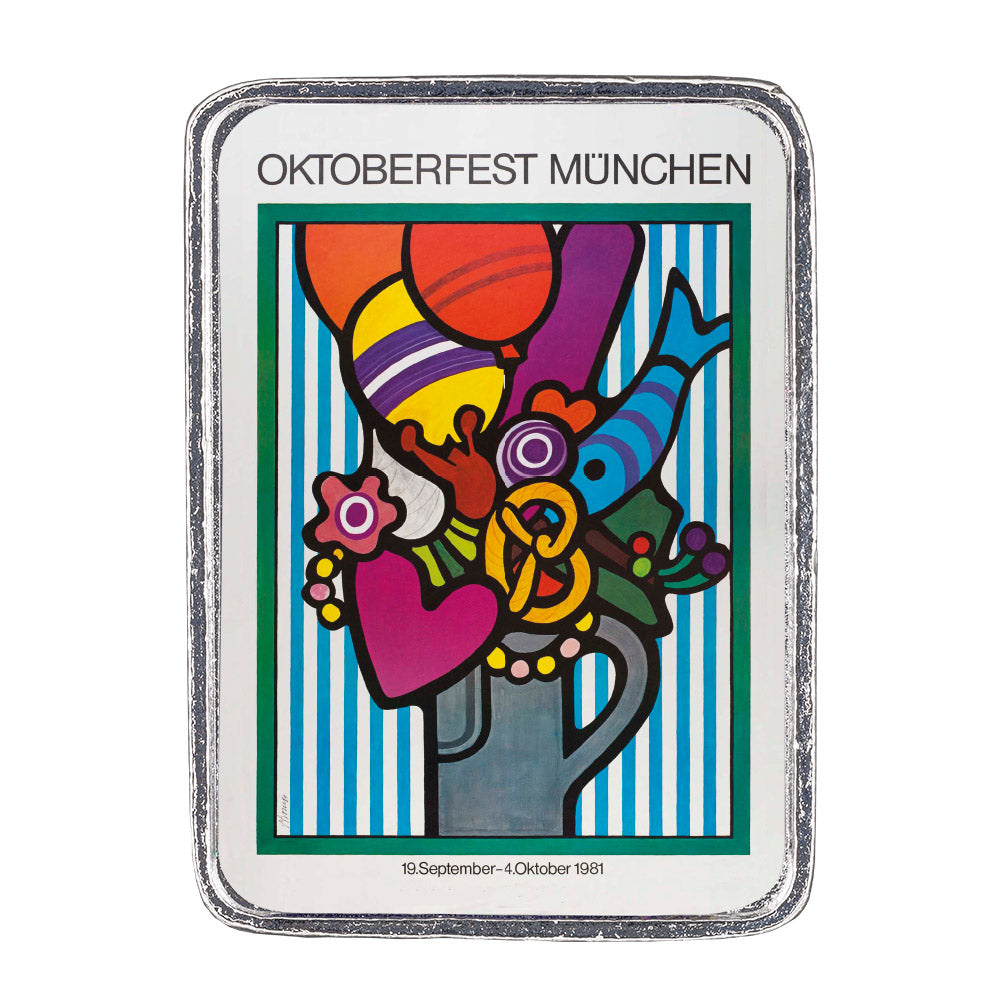 Oktoberfest-Anstecker 1981