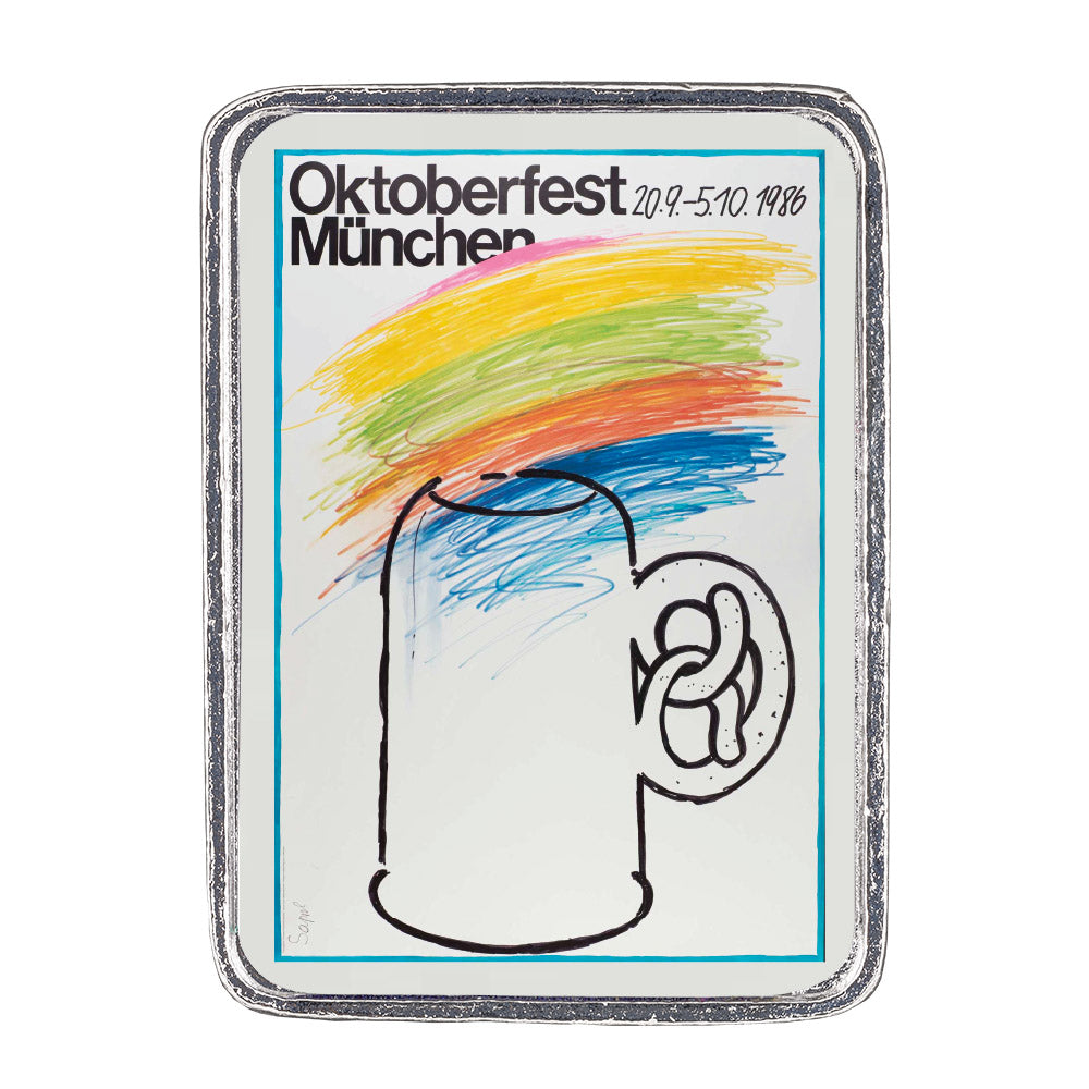 Oktoberfest-Anstecker 1986