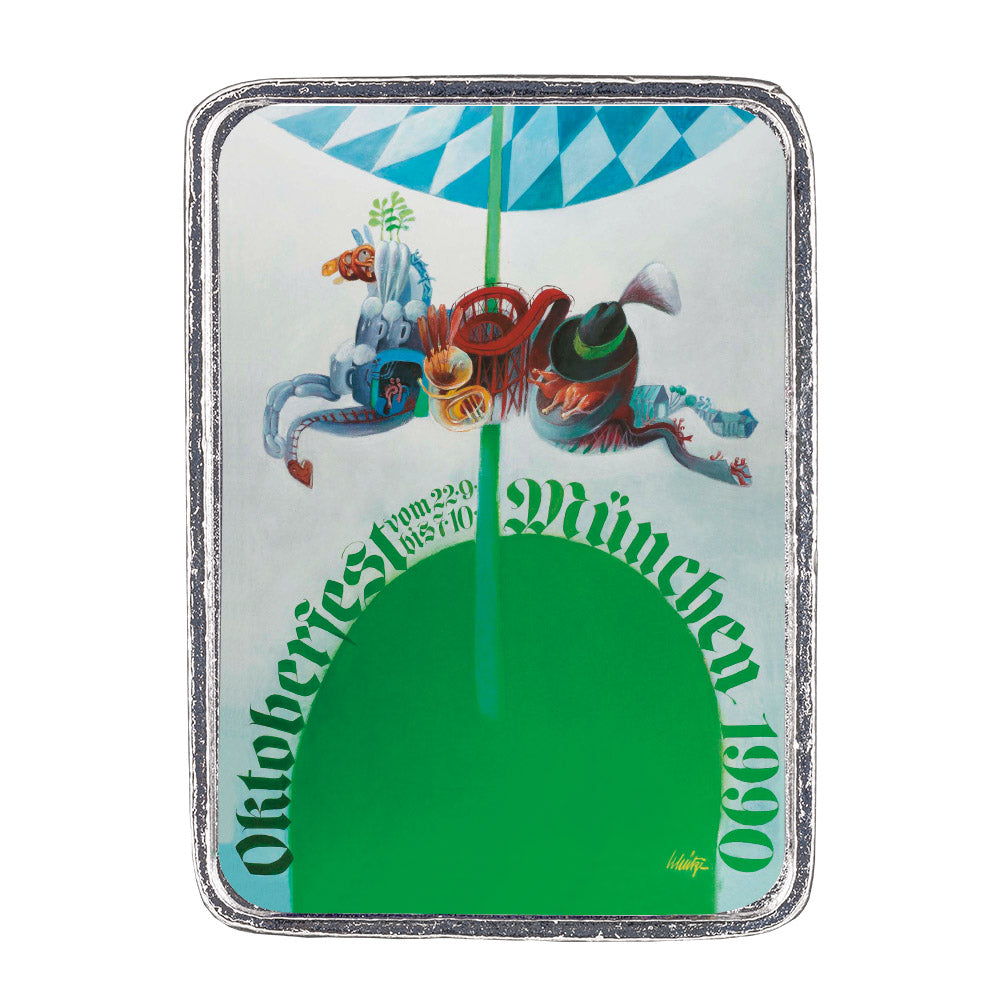 Oktoberfest-Anstecker 1990