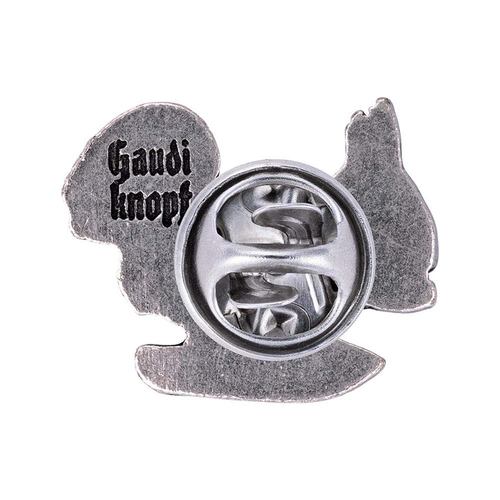 Eichhörnchen Pin | altsilber