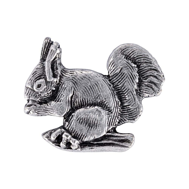 Eichhörnchen Pin | altsilber