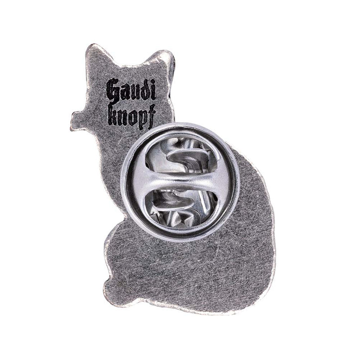 Katze Pin | altsilber
