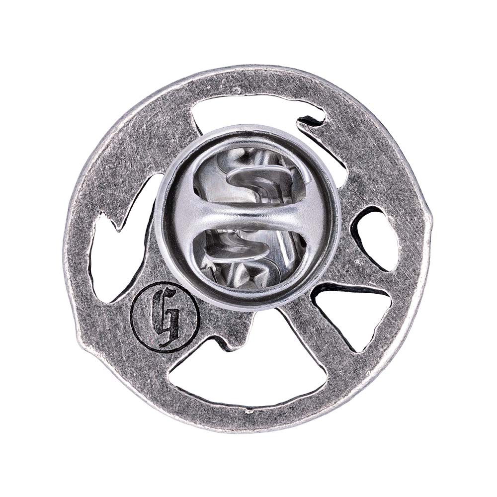 Zunftzeichen Feuerwehr Pin | altsilber