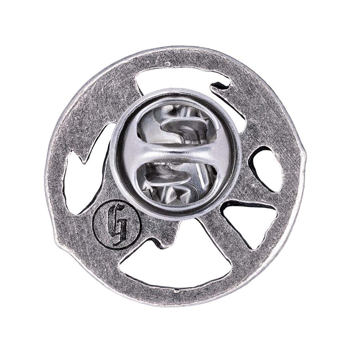 Zunftzeichen Feuerwehr Pin | altsilber