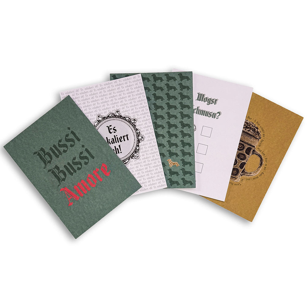 Gaudiknopf Postkarten-Set