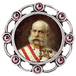 Kaiser Franz <br> 20mm // Strass rosa