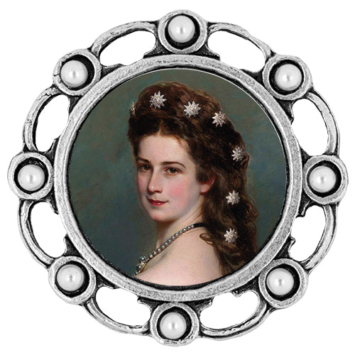 Sissi <br> 20mm // Perle weiß
