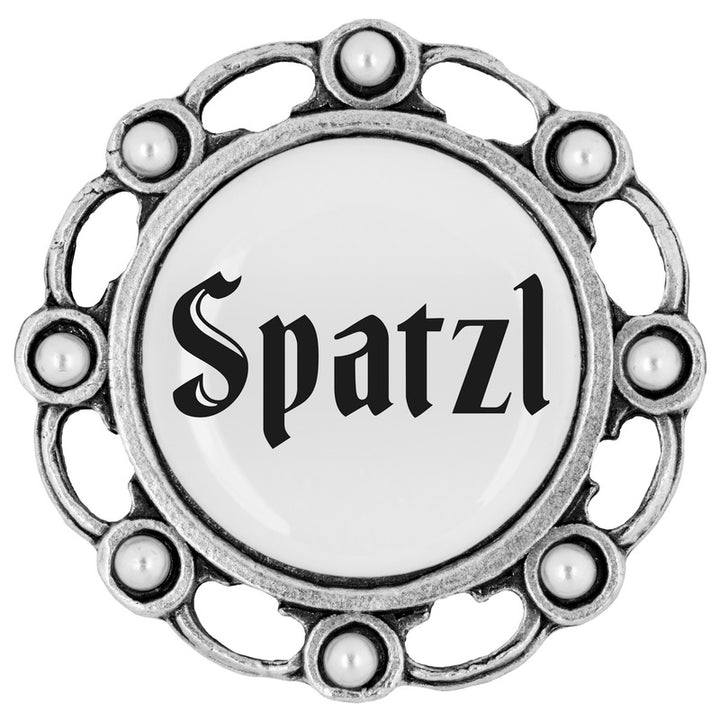 Spatzl <br> 20mm // Perle weiß