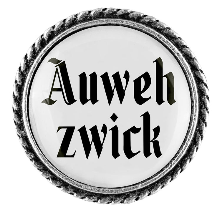 Auweh zwick <br> 25mm // schlicht