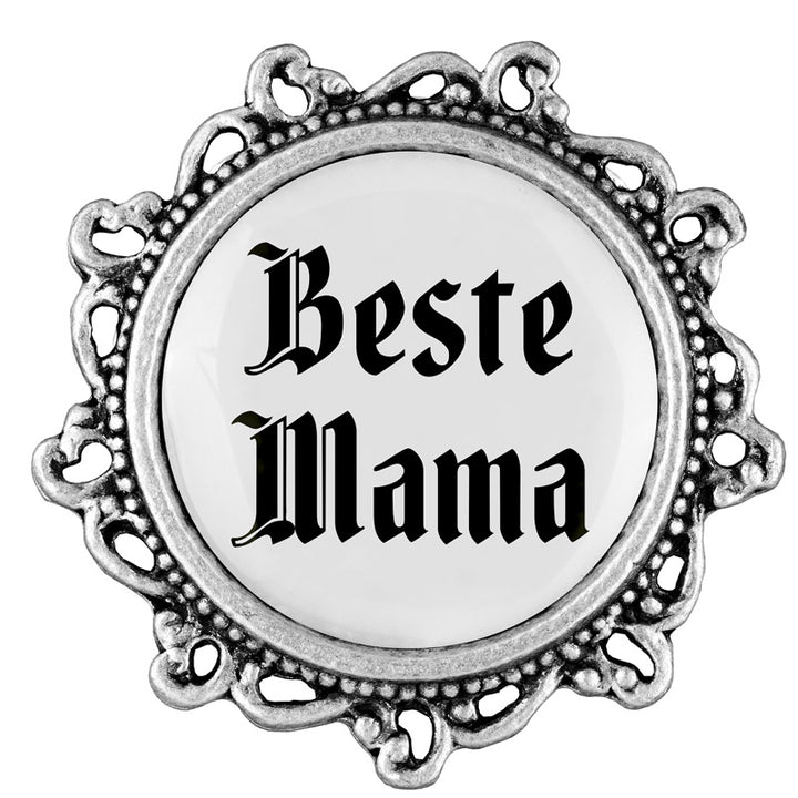 Beste Mama <br> 20mm // verziert