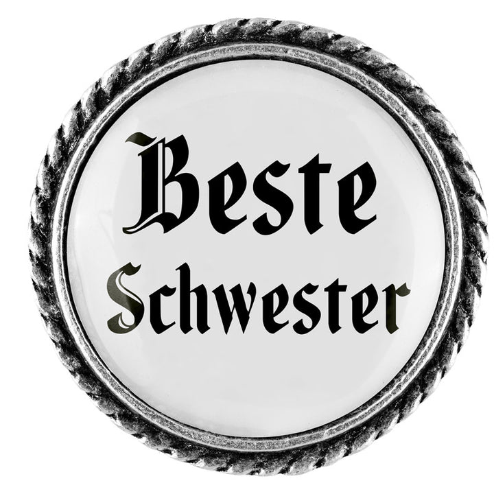 Beste Schwester <br> 25mm // schlicht