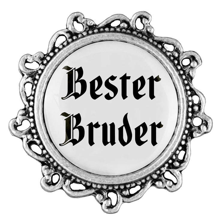 Bester Bruder <br> 20mm // verziert