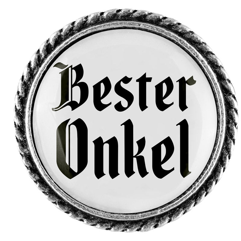 Bester Onkel <br> 25mm // schlicht