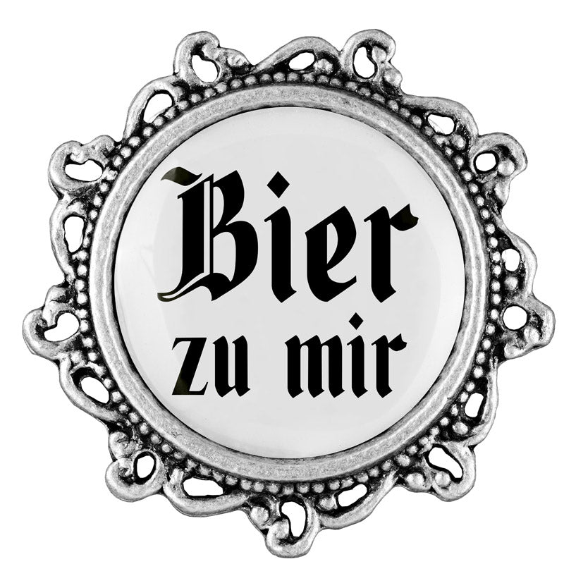 Bier zu mir <br> 20mm // verziert