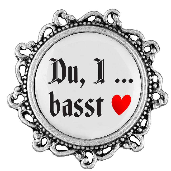 Du, i, basst <br> 20mm // verziert