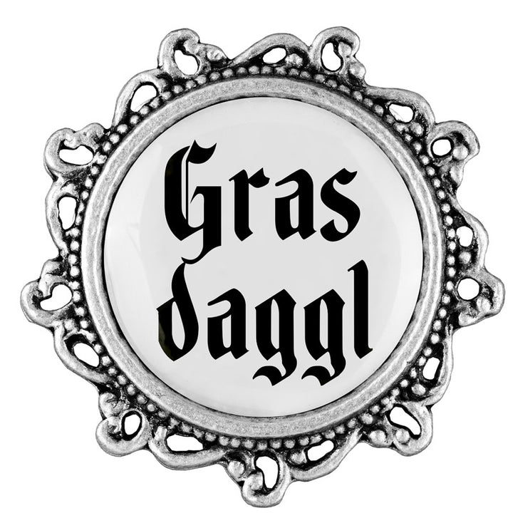 Gras daggl <br> 20mm // verziert