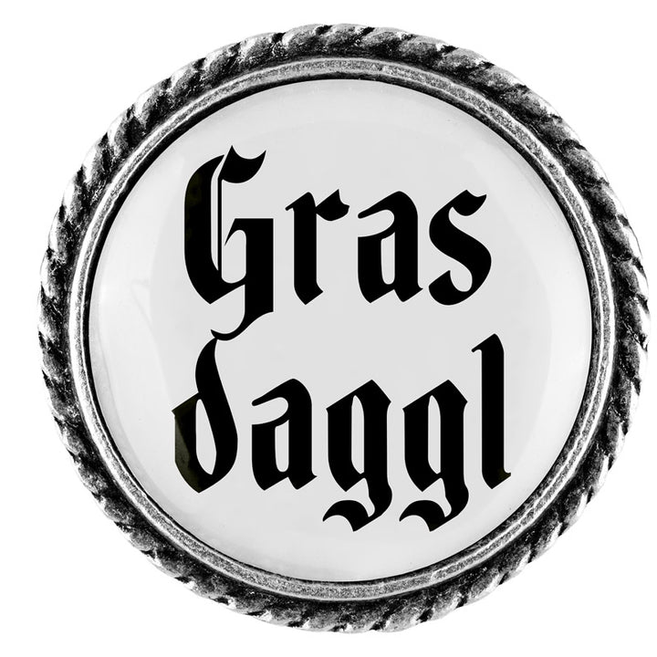 Gras daggl <br> 25mm // schlicht