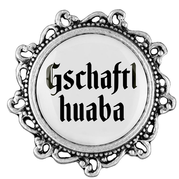 Gschaftlhuaba <br> 20mm // verziert