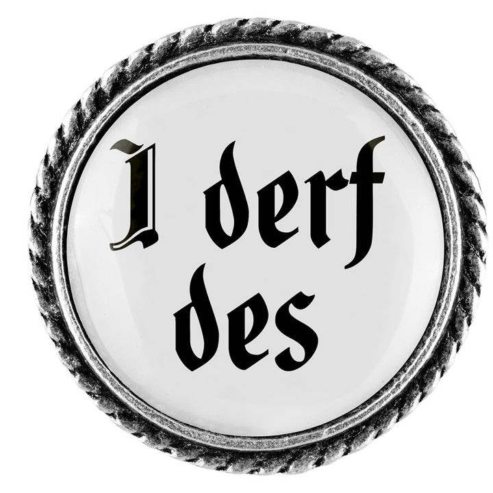 I derf des <br> 25mm // schlicht