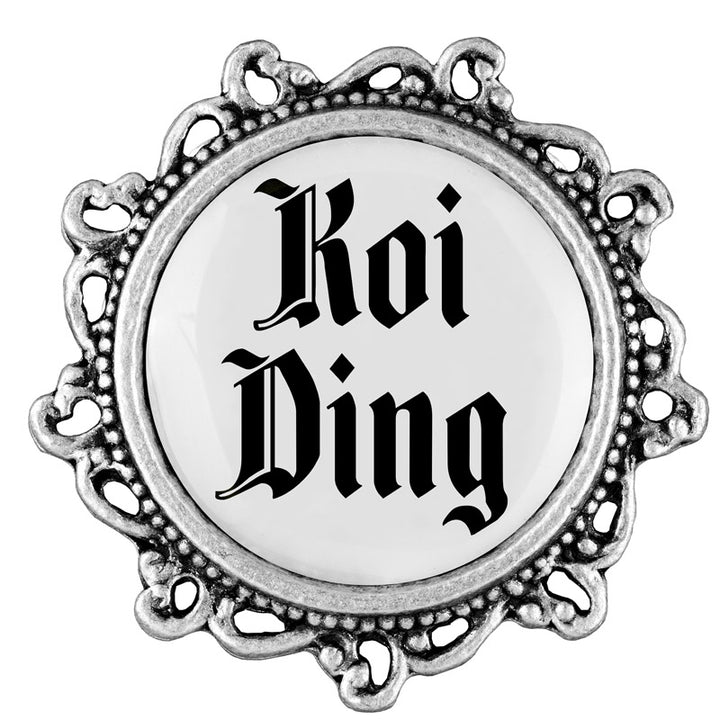 Koi Ding <br> 20mm // verziert