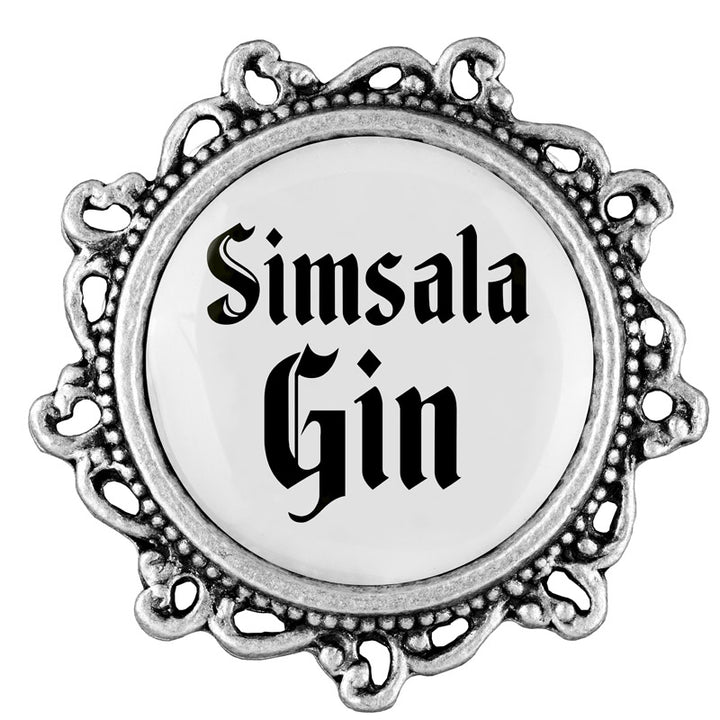 Simsala Gin <br> 20mm // verziert