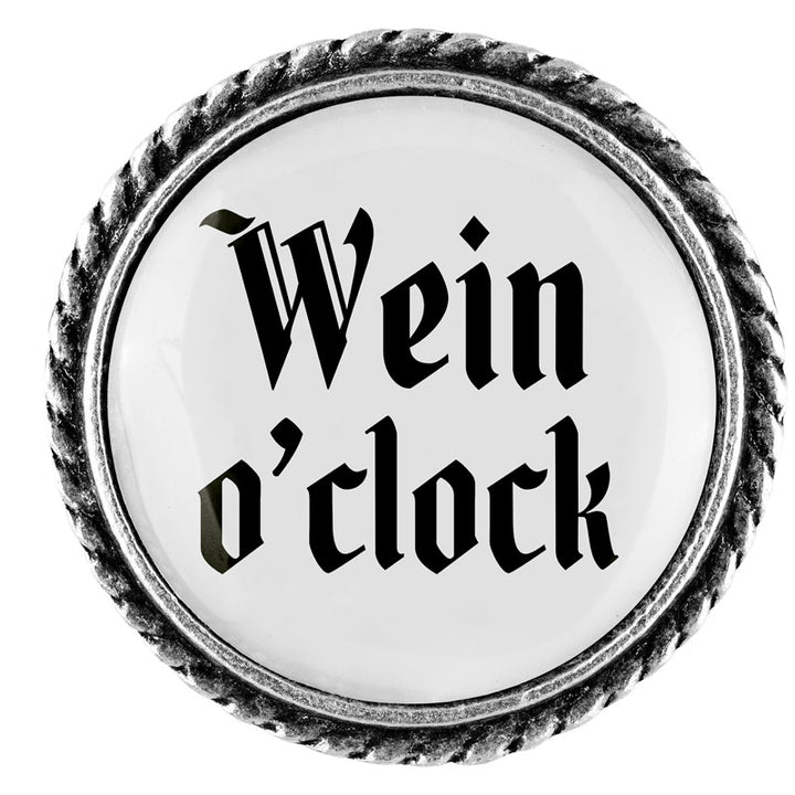 Wein o'clock <br> 25mm // schlicht